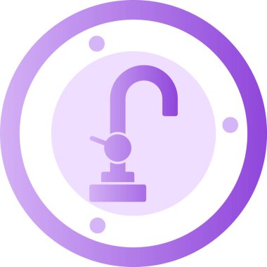 Modern bir simgenin vektör illüstrasyonu