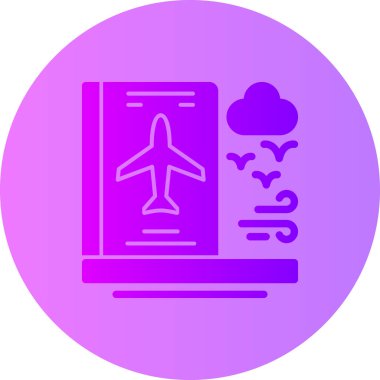 Uçak. Web simgesi basit illüstrasyon