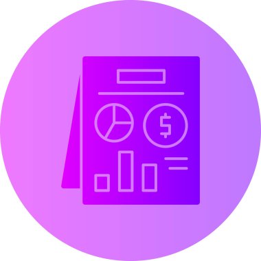 Para için. Web simgesi basit illüstrasyon