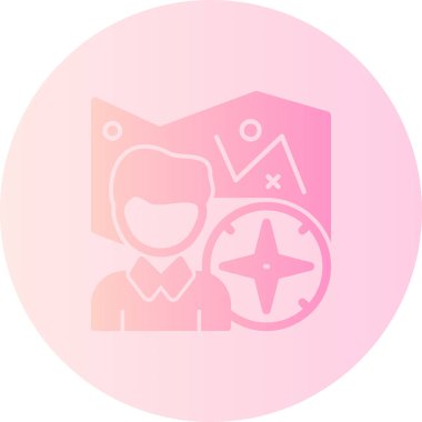 İnsan simgesinin vektör illüstrasyonu