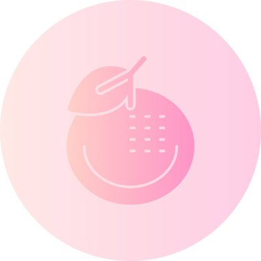 Bir besin simgesinin vektör illüstrasyonu