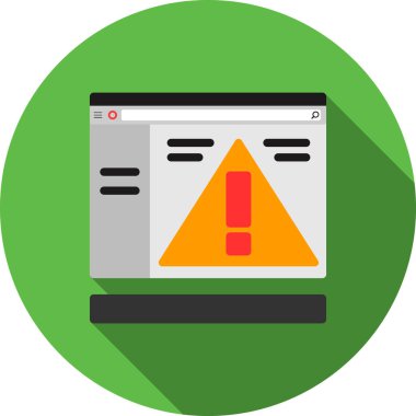 Alarm uyarısı simgesi tam biçiminde