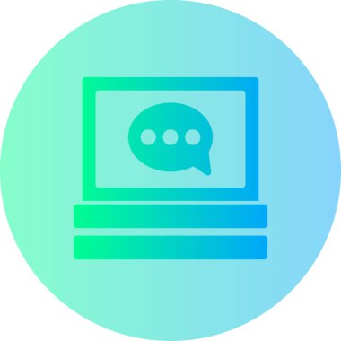 ileti simgesi, vektör illüstrasyonu