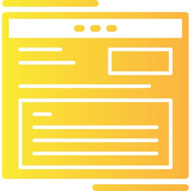 tarayıcı pencere arayüzü simgesi