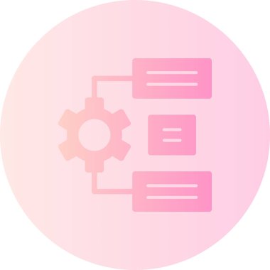 veri simgesi vektör illüstrasyonu