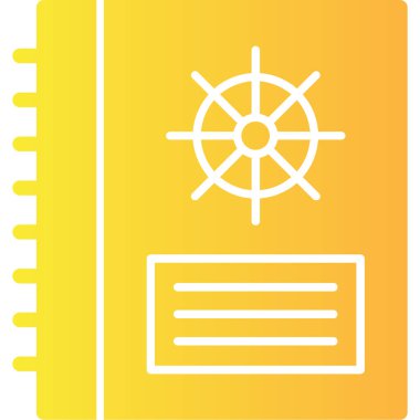 Modern bir simgenin vektör illüstrasyonu