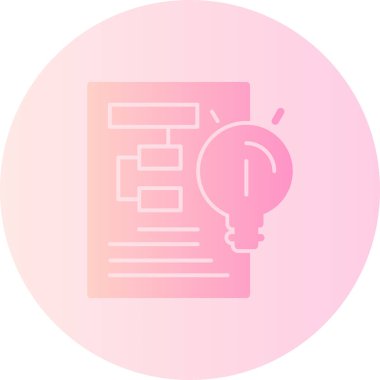 İş simgesinin vektör illüstrasyonu