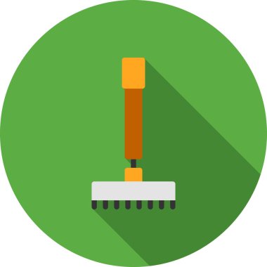 Kürek simgesi, vektör illüstrasyonu