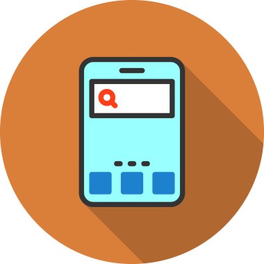 mobil uygulama vektör simgesi