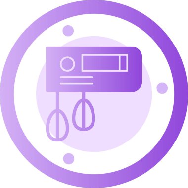 Modern bir simgenin vektör illüstrasyonu