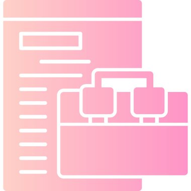 belge dosya simgesi, vektör illüstrasyonu