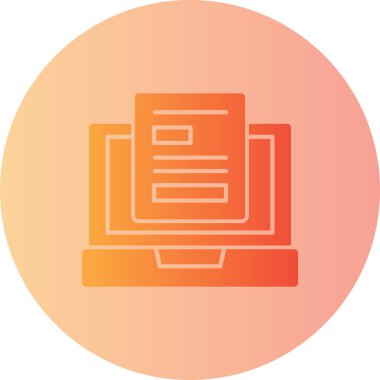 seo modern simgesinin vektör illüstrasyonu