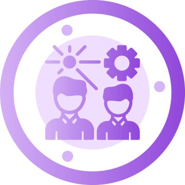 seo modern simgesinin vektör illüstrasyonu