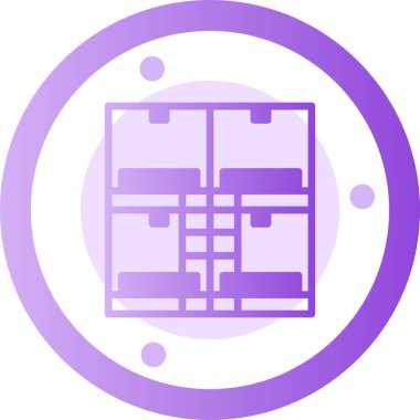 seo modern simgesinin vektör illüstrasyonu