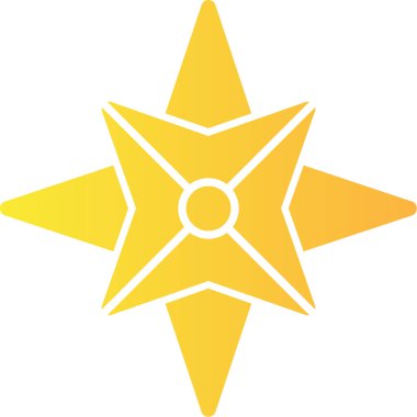 yıldız simgesi vektör illüstrasyonu