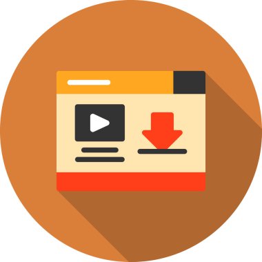 Download düz vektör simge