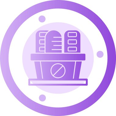 Gıda simgesinin vektör illüstrasyonu