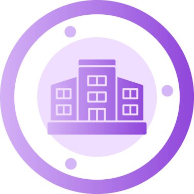 Benzersiz yapı vektör çizgisi simgesi