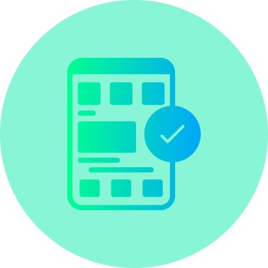 cep telefonu ikonu vektör illüstrasyonu
