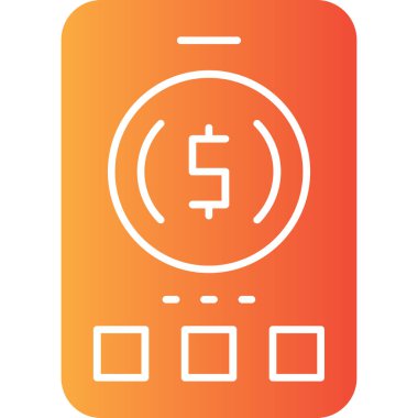 Dolar işareti vektör çizimi