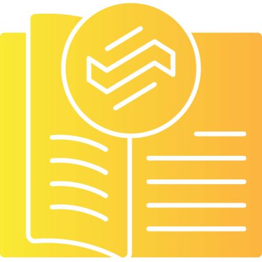 Kitap vektörü simgesi okunuyor