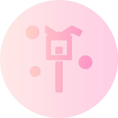 Bir kamera simgesinin vektör illüstrasyonu