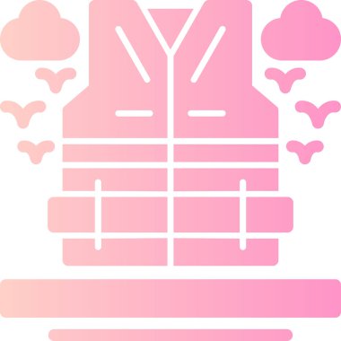 Bulut simgesi vektör illüstrasyonu