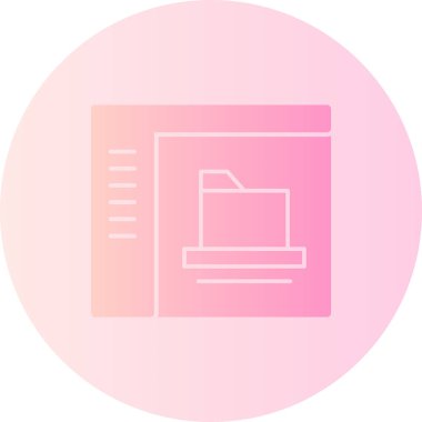 seo modern simgesinin vektör illüstrasyonu