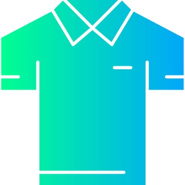 Gömlek. Web simgesi vektör illüstrasyonu