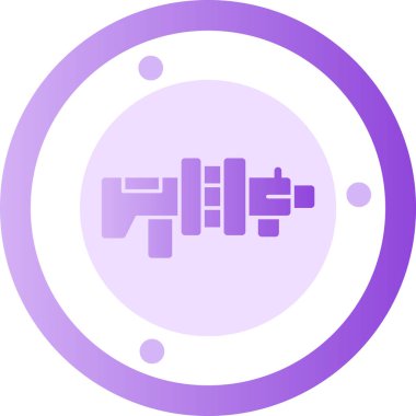 Modern ikon susuzluğunun vektör çizimi