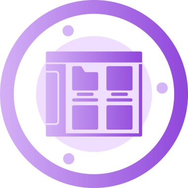 Modern b 'nin vektör illüstrasyonu eksik simgesi