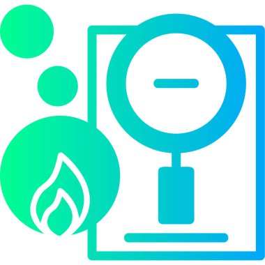 Yangın. Web simgesi basit tasarım