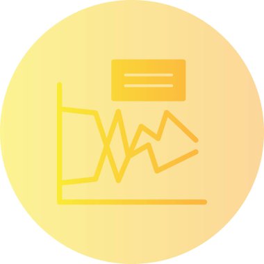 İş grafiği vektör illüstrasyonu