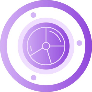 Hedef. Web simgesi basit illüstrasyon