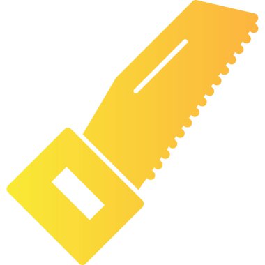 Bıçak bıçak simgesi düz stil