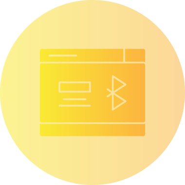 Modern b 'nin vektör illüstrasyonu eksik simgesi