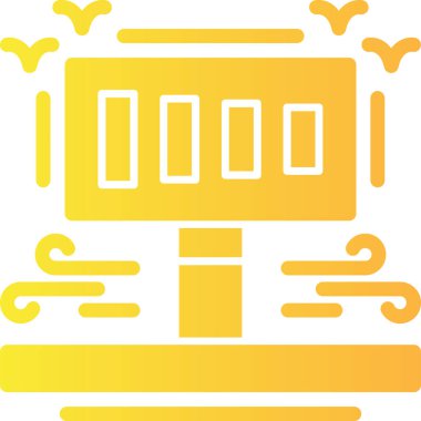 Modern b 'nin vektör illüstrasyonu eksik simgesi