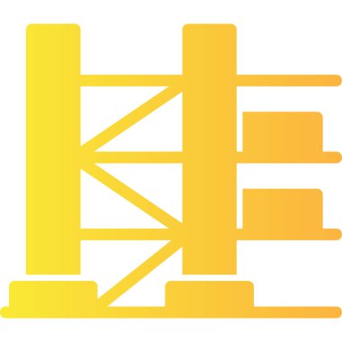 Köprü. Web simgesi basit illüstrasyon