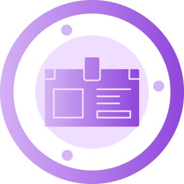 Modern bir tasarımın vektör illüstrasyonu