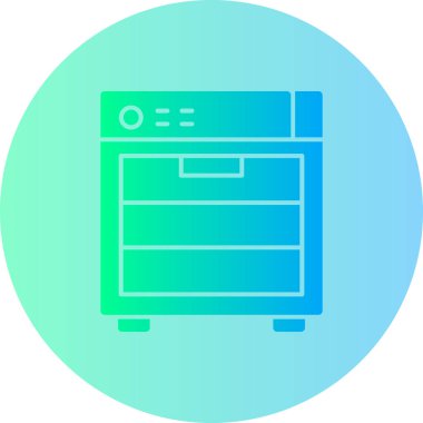 Modern b 'nin vektör illüstrasyonu eksik simgesi