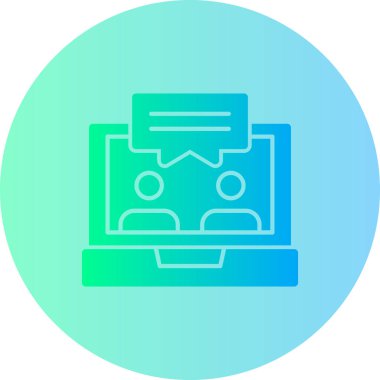 seo modern simgesinin vektör illüstrasyonu