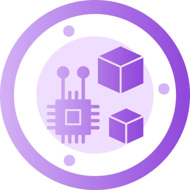 Veri Merkezi simgesini, vektör çizim