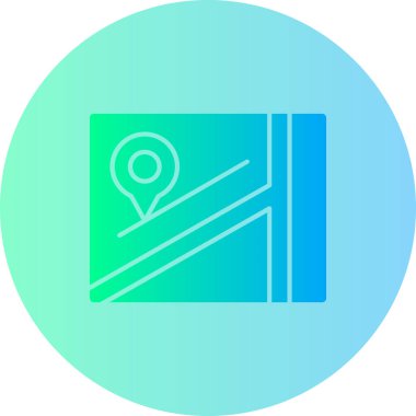 navigasyon simgesi vektör illüstrasyonu