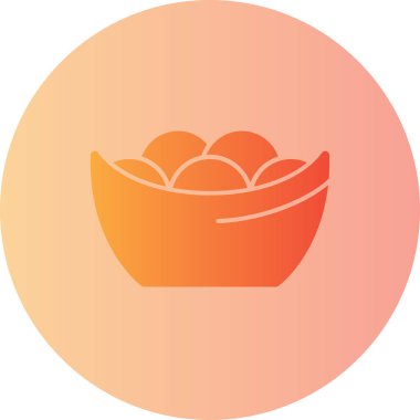 Bir kase buğdayın vektör çizimi