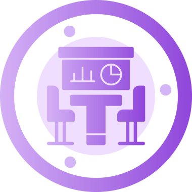 Modern bir simgenin vektör illüstrasyonu