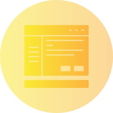 seo modern simgesinin vektör illüstrasyonu