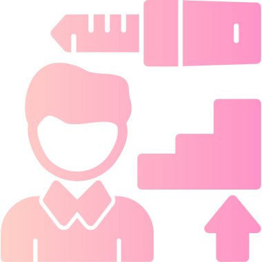 Kariyer kariyeri simgesi.