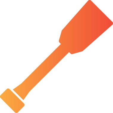 Düz stil izole edilmiş arkaplan vektör illüstrasyonunda meşale simgesi.