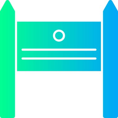 Belge. Web simgesi basit illüstrasyon