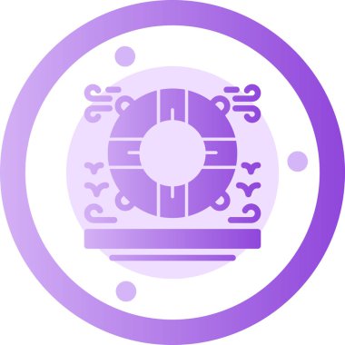 Bir Çin fener ikonunun vektör çizimi